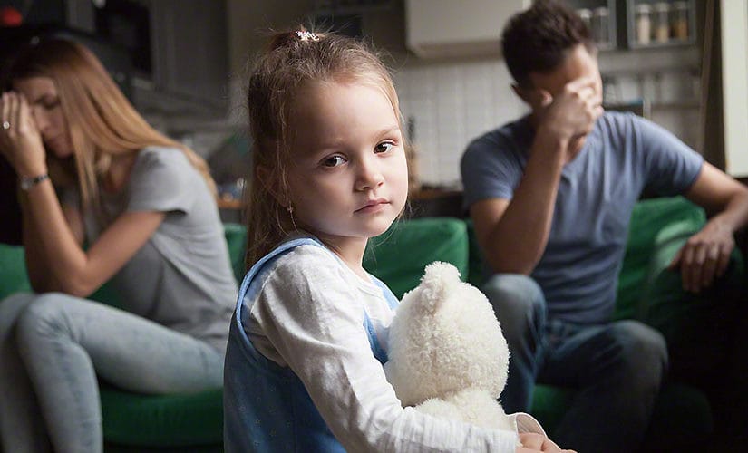 Effects of divorce on the children are explained