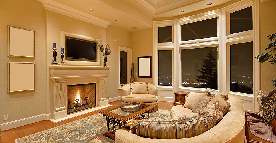 Living Room in Modern Home