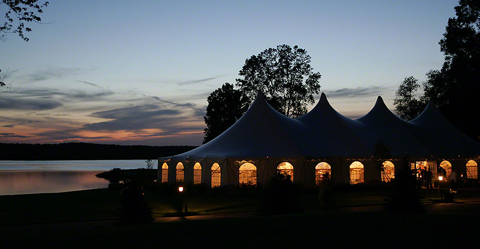 Illuminated Celebration Tent