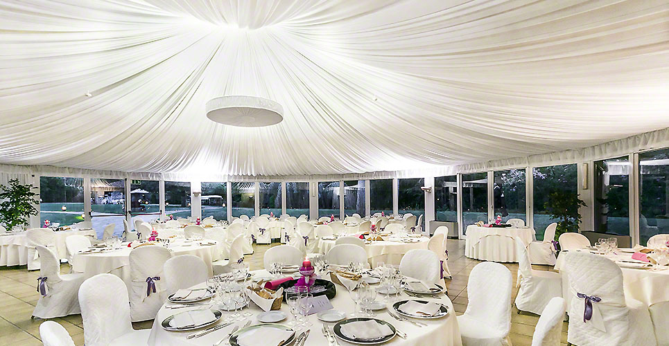 What size wedding tent do I need?