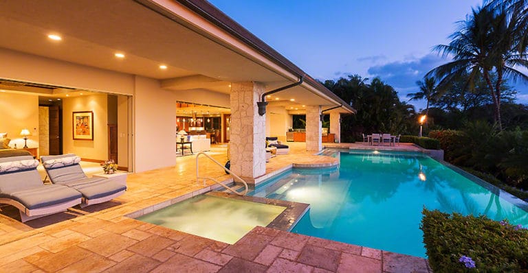 backyard pool